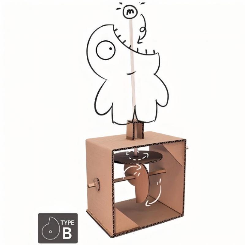 凸轮机构-纸板DIY套件